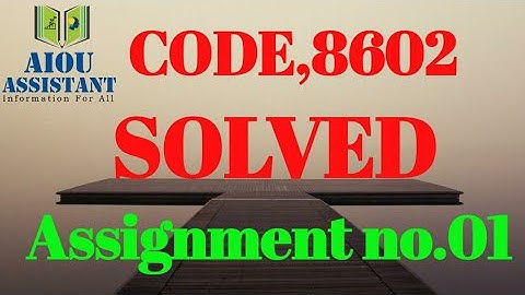 Aiou solved Assignment autumn 2020 || BED solved Assignment Autumn 2020