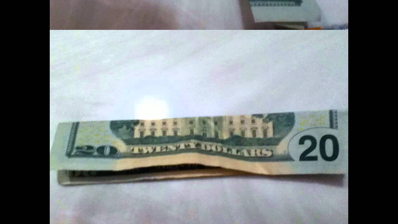 $20 Bill twin towers (trick) - YouTube