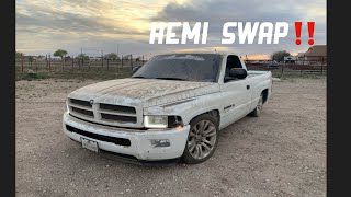 Hemi swap on a 2nd gen ram 94-2001 part 2!