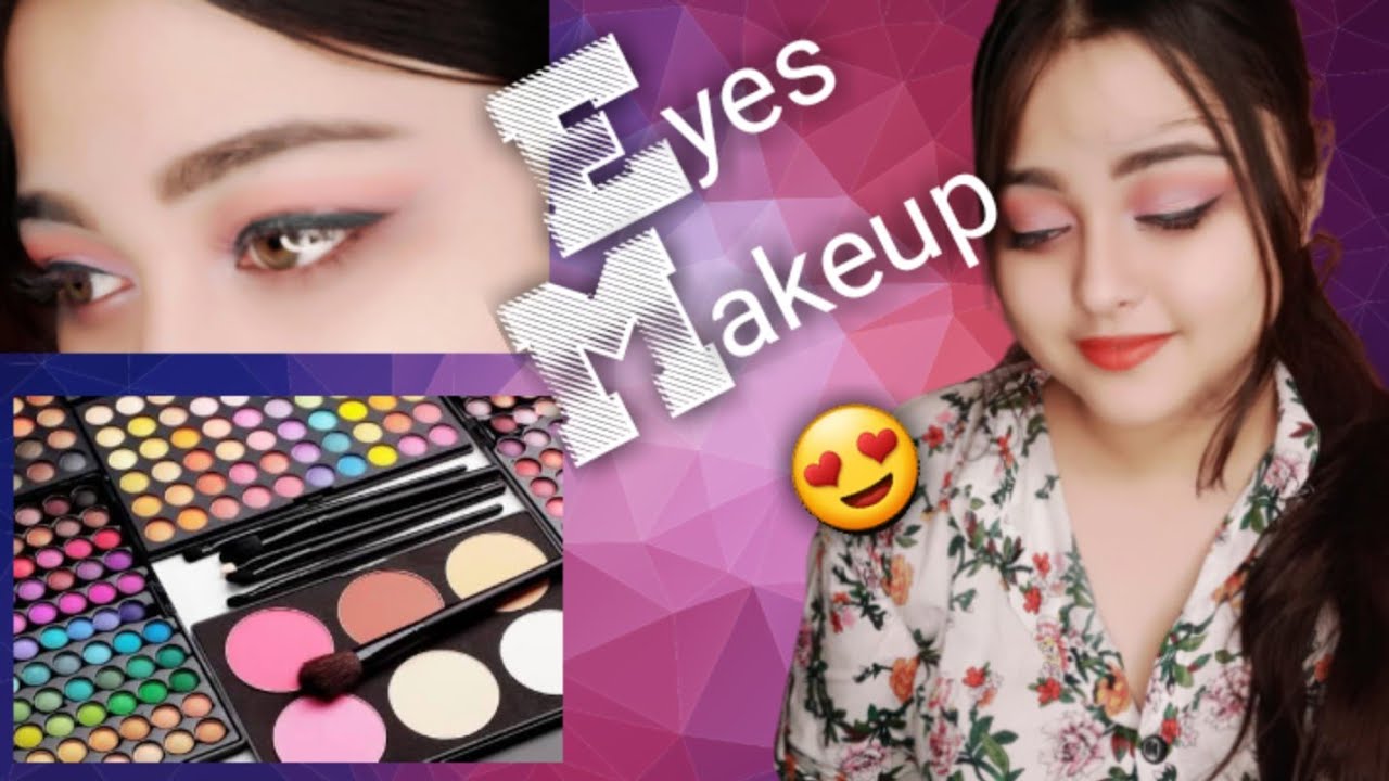 Simple Shower Eyes Look Tutorial For Beginners Makeup Lover Mehak