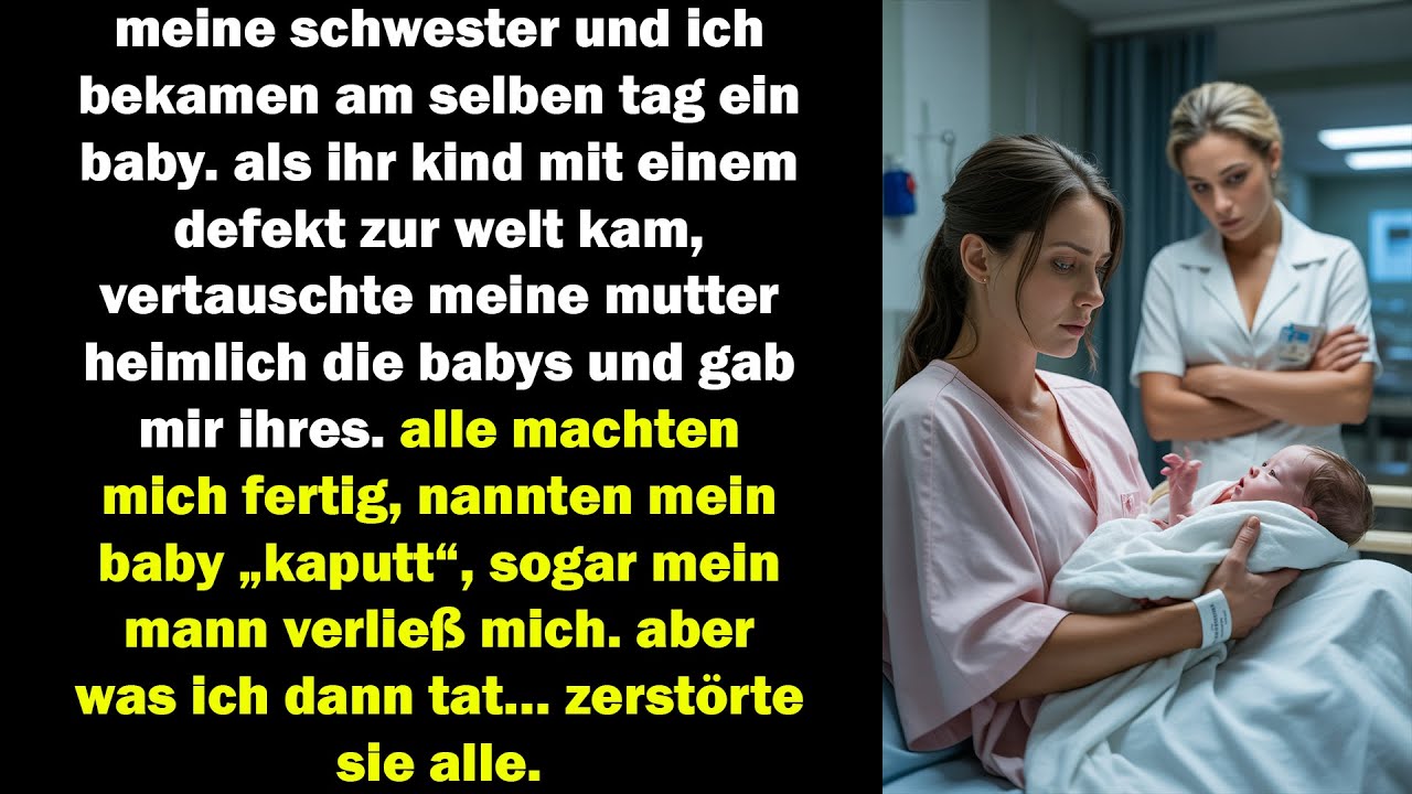 sie vertauschten mein baby im krankenhaus – und nannten meins „kaputt“. aber ich zerstörte sie alle.