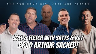 BREAKING | Joel & Fletch with Scott Sattler & Mat Rogers on Eels sacking of coach Brad Arthur! #NRL