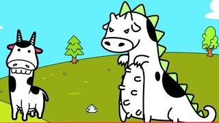 Throwback Gameplay - Cow Evolution: Crazy Cow Making Idle Merge Games screenshot 4