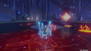 Xinqiu One Shotting Pyro Hypostasis Floor 11-3