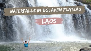 #21 LAOS. Waterfalls in Bolaven Plateau,