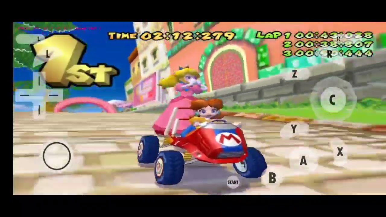 mario kart gamecube gameplay