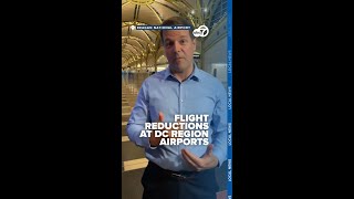 FAA to reduce flights at DCA, IAD, BWI, and other major airports due to government shutdown staffing