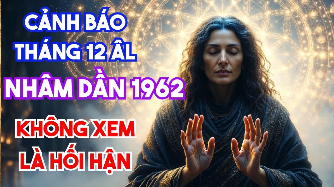 NHÂM DẦN 1962 GẶP 3 BIẾN CỐ CỰC LỚN CUỐI NĂM 2025