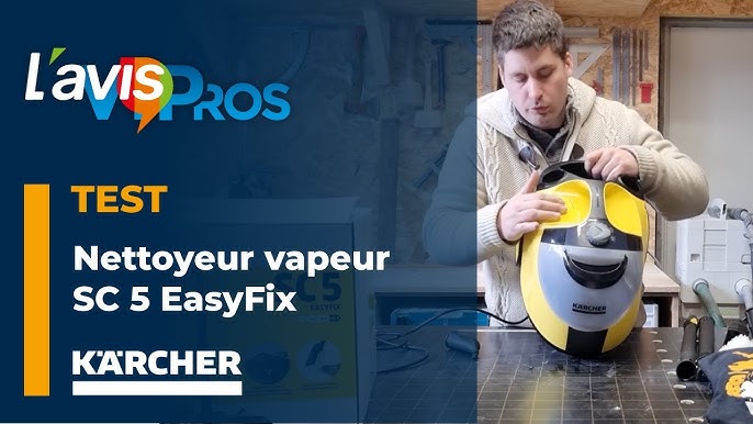Kärcher Nettoyeur Vapeur SC 5 EasyFix avec Fonction VapoHydro