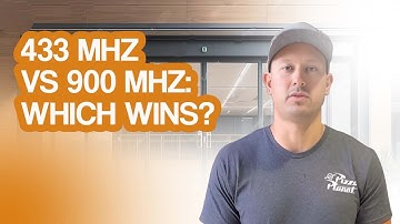 Automatic Door Opener Receiver Showdown: 433 MHz vs. 900 MHz - Which is Best?