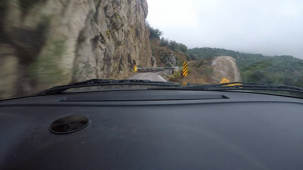 A Scary Mountain Road YouTube