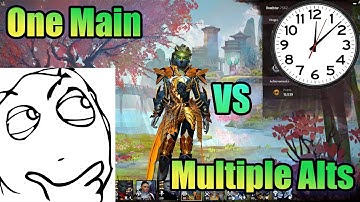 Guild Wars 2 Play One Main or Lots of Alts