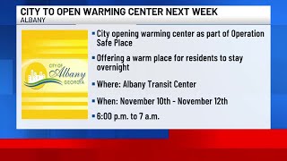 Warming centers to open in Albany as temperatures drop