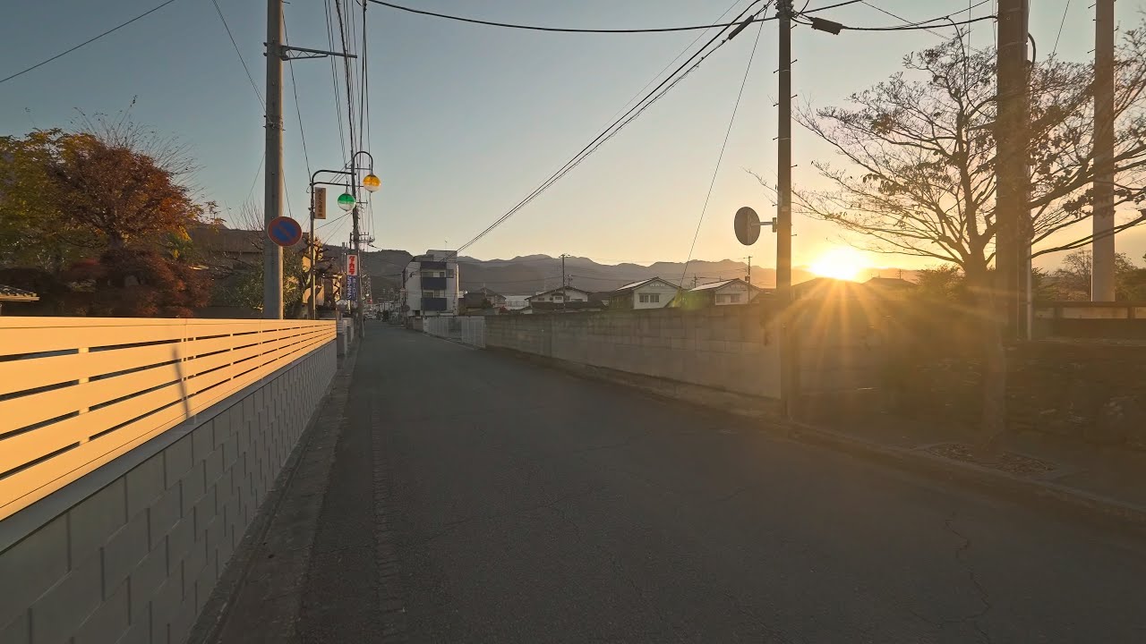 To Chichibu sunset, Saitama, Japan
