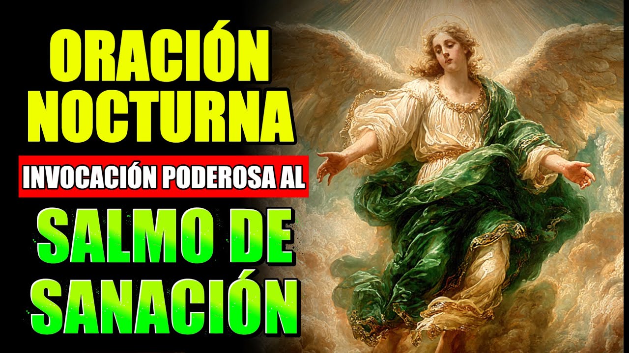 Lloré al escuchar esta PLEGARIA del Salmo 23 a San Rafael✨ Sana Toda Enfermedad - Efata de sanación