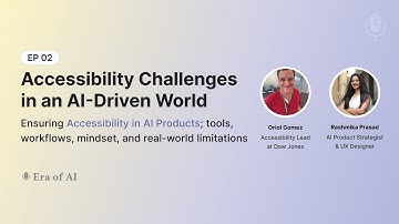Accessibility Challenges in an AI-Driven World