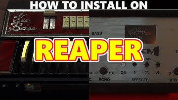 Martinic Kee Bass and Lem Echo Plugins | How-To Installation and Demo on Reaper