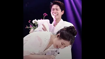 Cuties IU Park Bo Gum Edit I Feel So Sigma And Awww X No One Noticed 