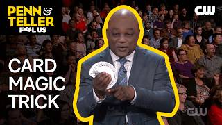 Magician Benjamin Barnes Fools Penn Teller With Card Magic Trick Penn Teller Fool Us The Cw