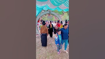 Gái thái đen Tây Bắc diện trang phục váy áo cóm đi ăn cưới thật là xinh đẹp 😍 #namchâmtv #shots