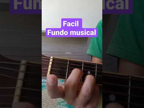 como fazer Fundo musical fácil como tocar violão