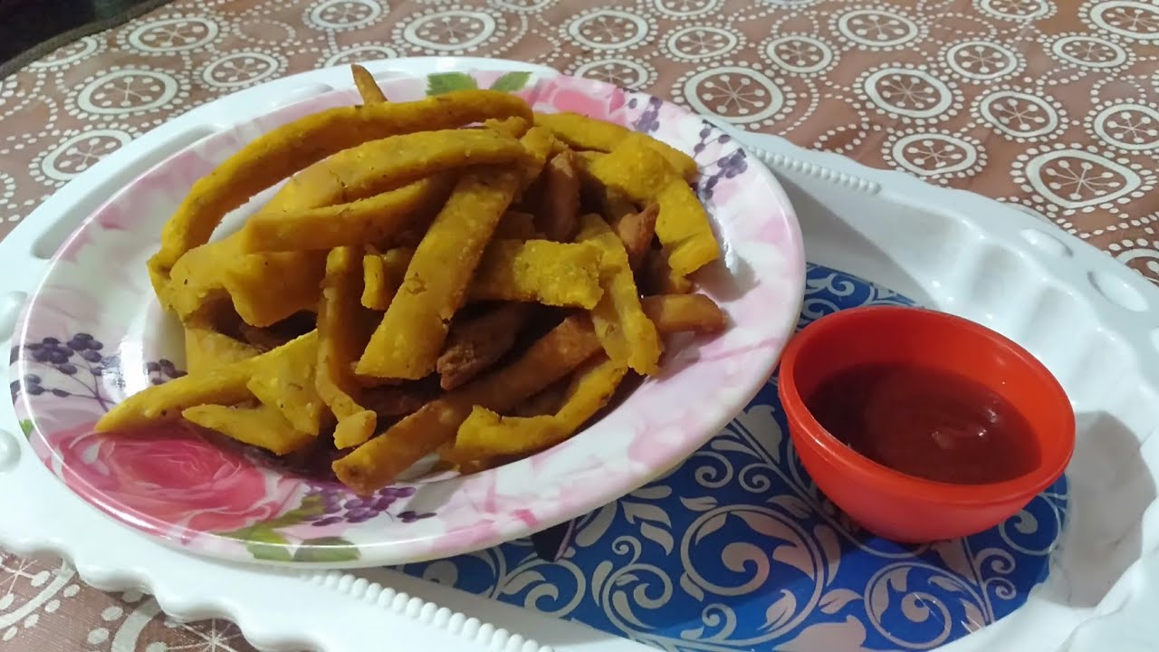 Very Tasty & Crispy Rice French Fries - YouTube