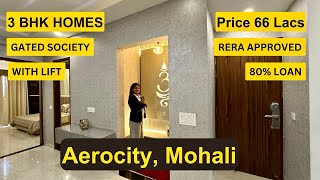 Luxury 3 BHK Flat for Sale in Aerocity Mohali | Motia Aerogreens (I-Block) Aerocity, Mohali