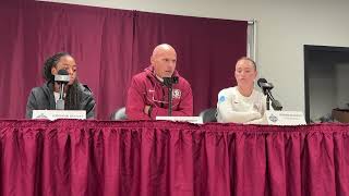 FSU Soccer | Brian Pensky, players talk advancing to the College Cup