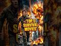 Top 5 Survival Movies in Hindi 🔥 | Must Watch Action Movies | #top5movies #shortsfeed #youtubeshorts