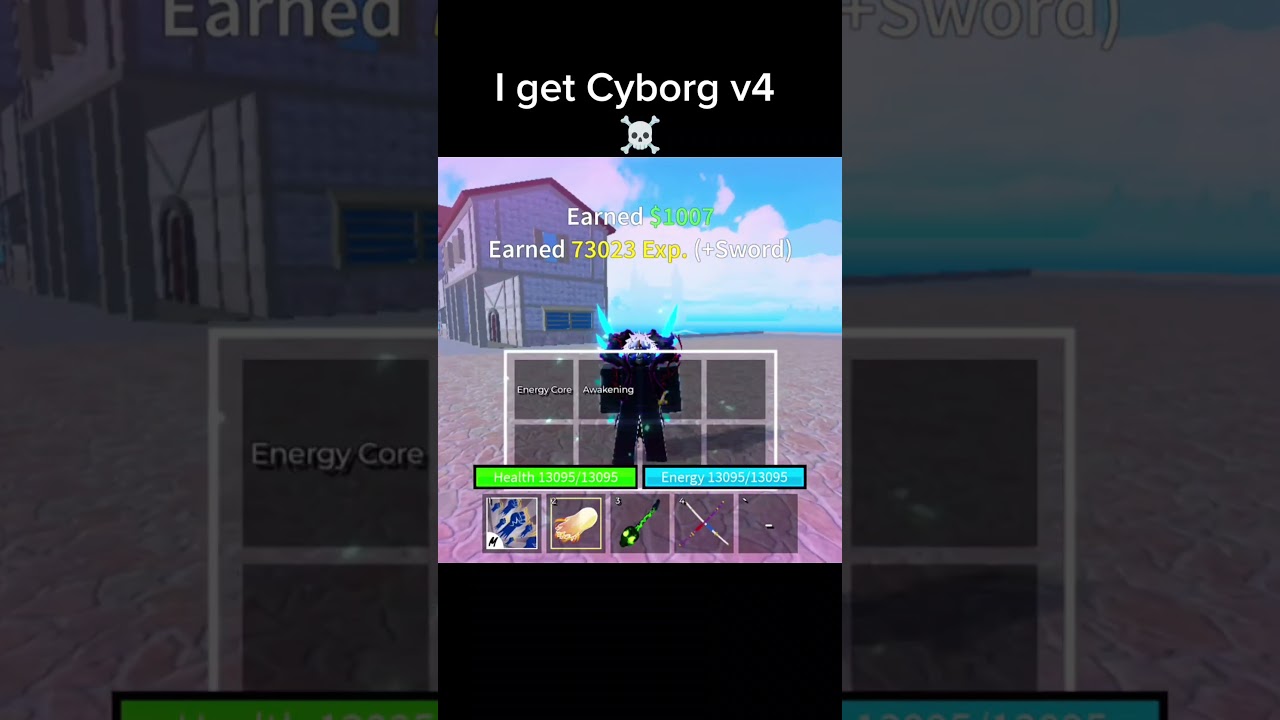 Finally I get Cyborg v4 ☠️ 