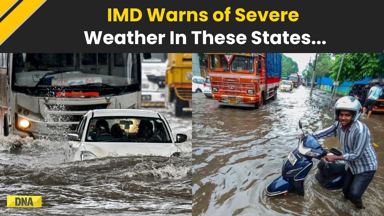 Weather Today: Depression Over West Bengal, Jharkhand; IMD Red Alert for Maharashtra, 3 Other States