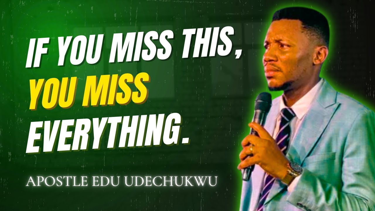 Signs Are Not for Spectacle — They Are for Instruction. | Apostle Edu Udechukwu | Knowing Your Signs