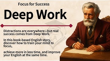 📘 Deep Work: Focus for Success 🧠 🎧 Learn English Through Book Summary📖Graded Reader ✅Improve Fluency