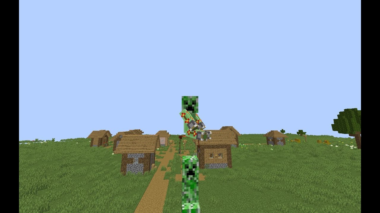 Creeper awwman datapack for Minecraft 1.14.4 YouTube
