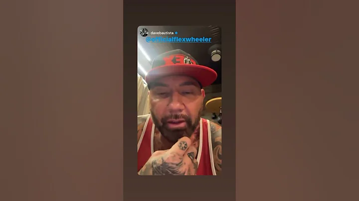 Flex Wheeler Gets Well Wishes From Dave Bautista