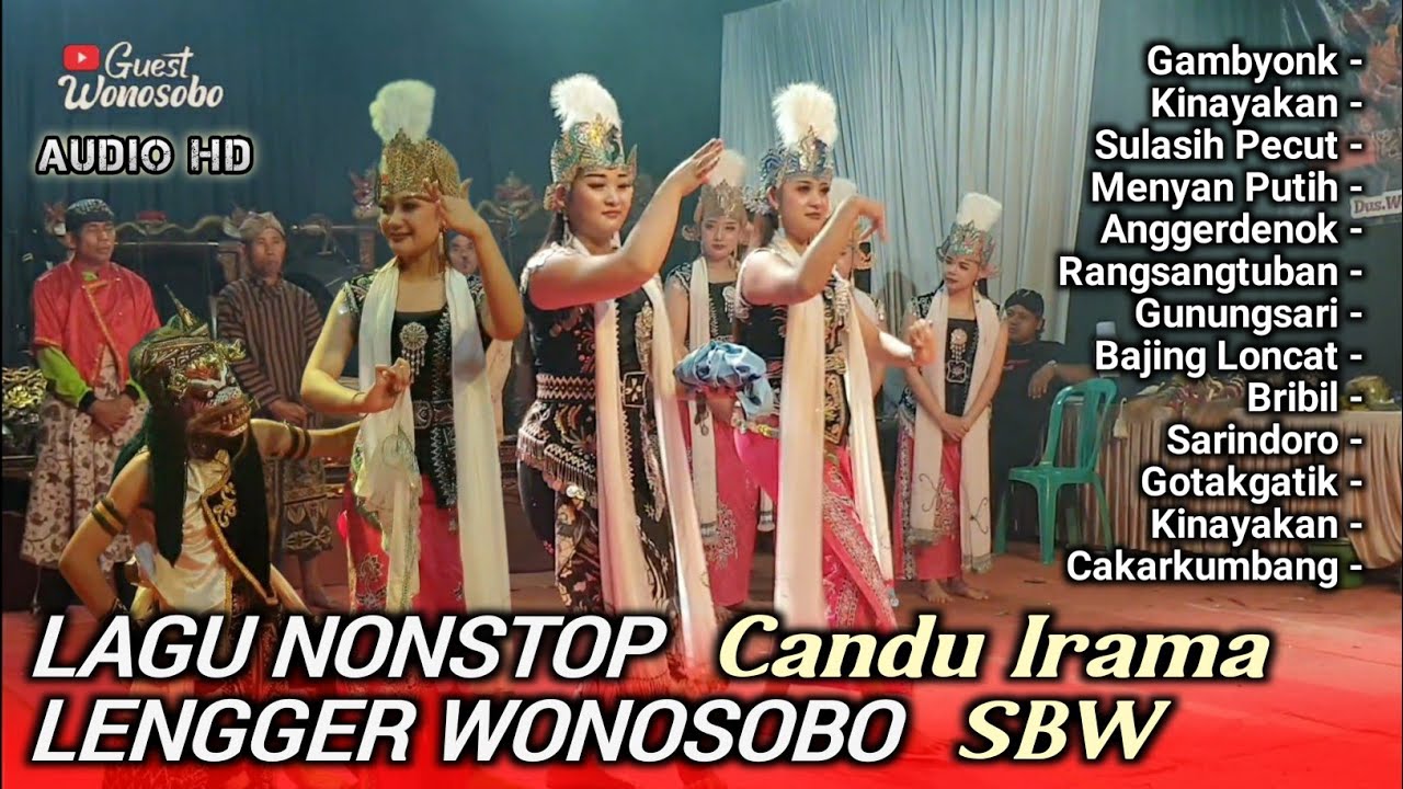 LAGU NONSTOP LENGGER WONOSOBO, ALBUM CANDU IRAMA SBW #LiveGriyaSindenSulas 
