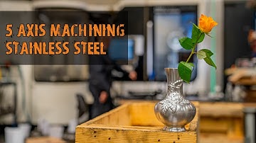 5 axis Machining Stainless Steel with Walter Tools and Mastercam | Deckel Maho DMC 60 FD DuoBlock