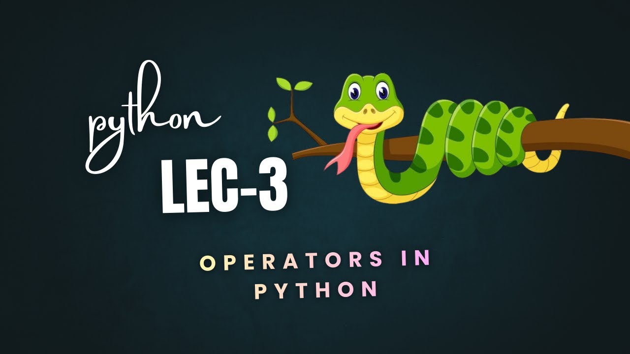 Operators in python ll python operator with handwritten notes 