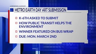 Student artists needed for special Metro Earth Day bus project