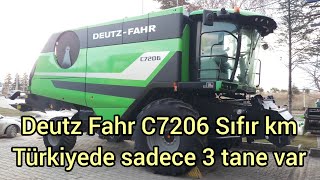 Deutz Fahr C7206 Biçerdöver Sıfır Km Türkiyede 3. Makina