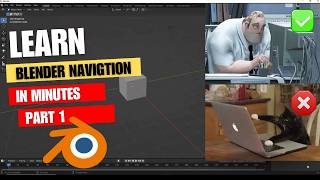 NEW TO BLENDER MASTER  NAVIGATION AND USER INTERFACE | PART 1