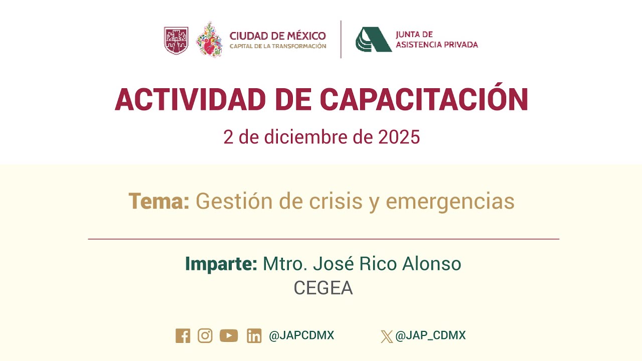 Gestión de crisis y emergencias