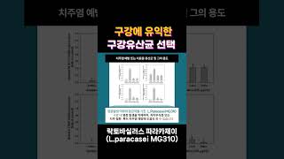 구강에 유익한 구강유산균 추천