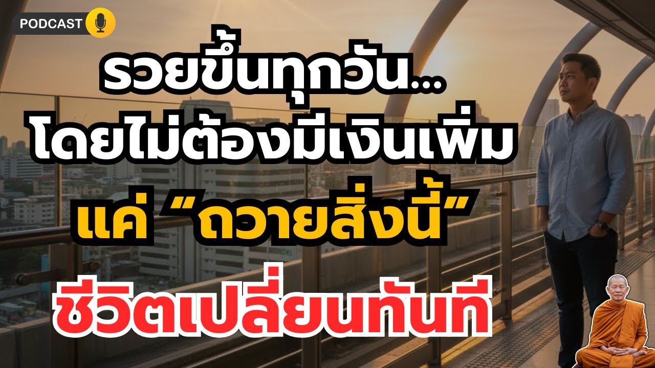 รวยแบบไม่รู้ตัว! อานิสงส์การถวายสิ่งนี้ ที่คนส่วนใหญ่มองข้ามมาตลอดชีวิต | ธรรมะสู่ความสุข
