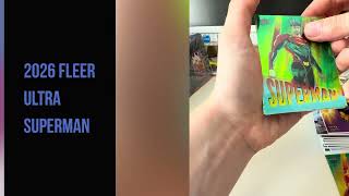 2026 fleer ultra Superman ￼