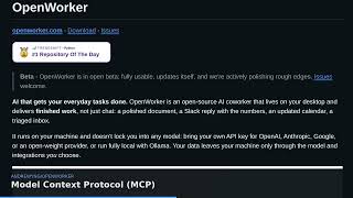 OpenWorker: An Open-Source AI Coworker with Deep Integration Capabilities | andrewyng/openworke