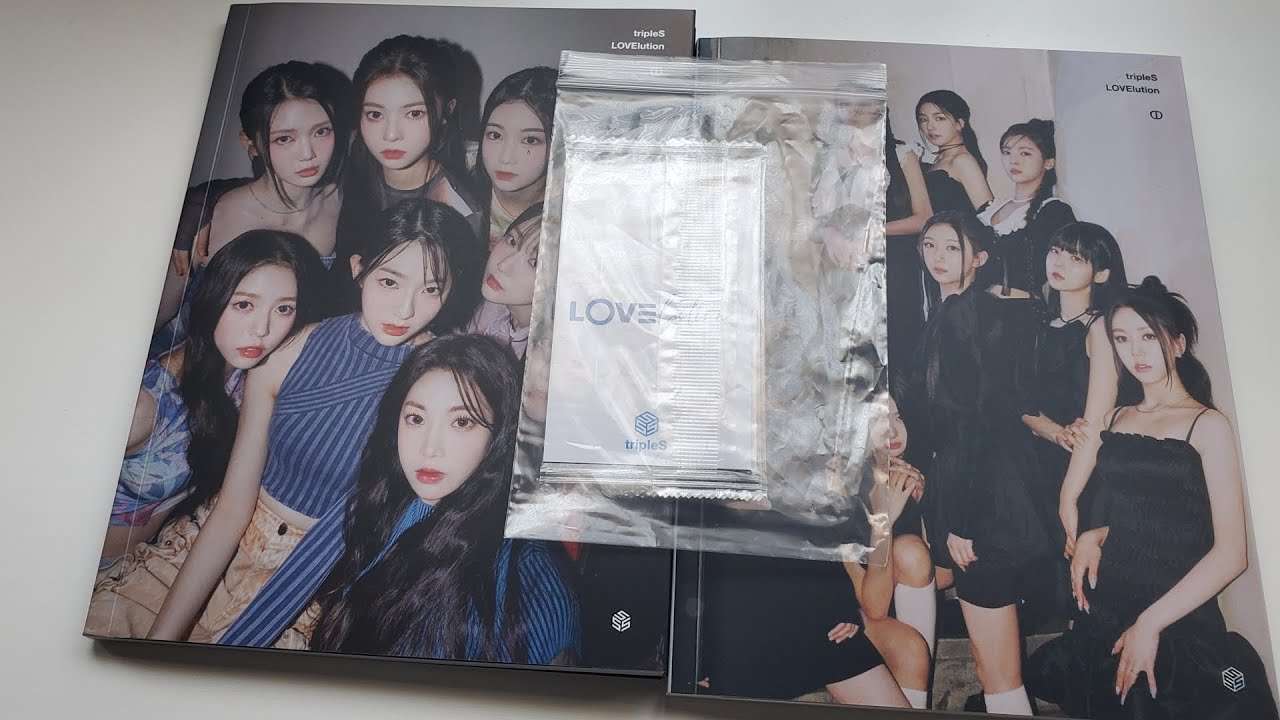 Unboxing TRIPLES- LOVELUTION Albums - YouTube