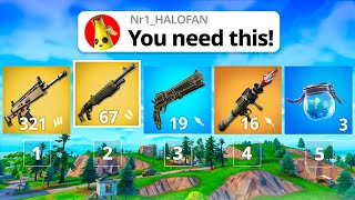 Download Lagu I Tested YOUR Favorite Loadouts In Fortnite! MP3 Download Lagu I Tested YOUR Favorite Loadouts In Fortnite! MP3