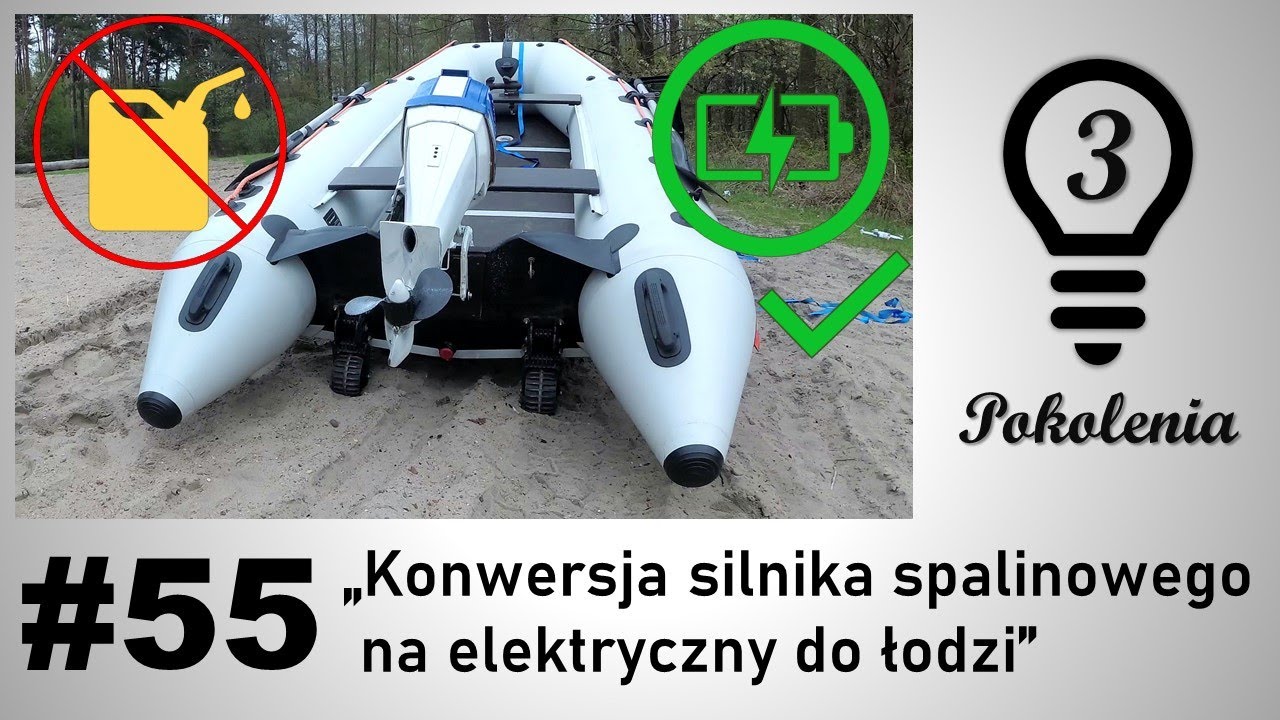 Konwersja silnika spalinowego na elektryczny do łodzi