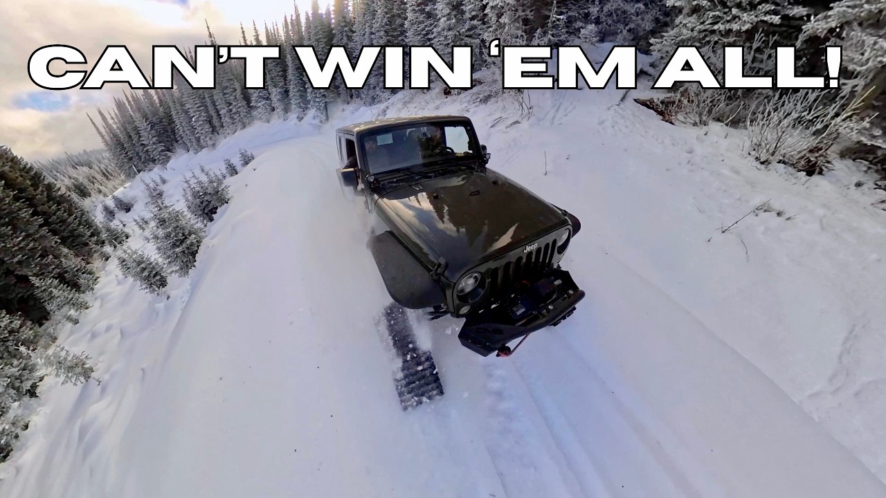 Jeep on Tracks Adventure Fail!